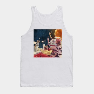 Memories Of The Past - Surreal/Collage Art Tank Top